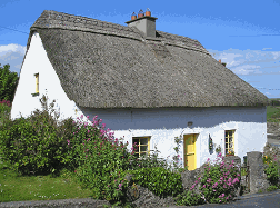 Flowery Irish Cottage